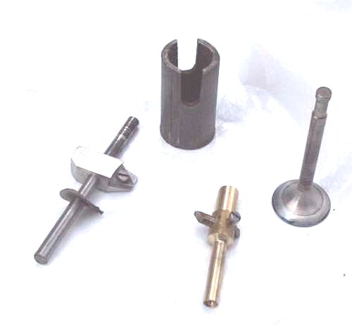 Two valve seat cutting tools from simple stock materials